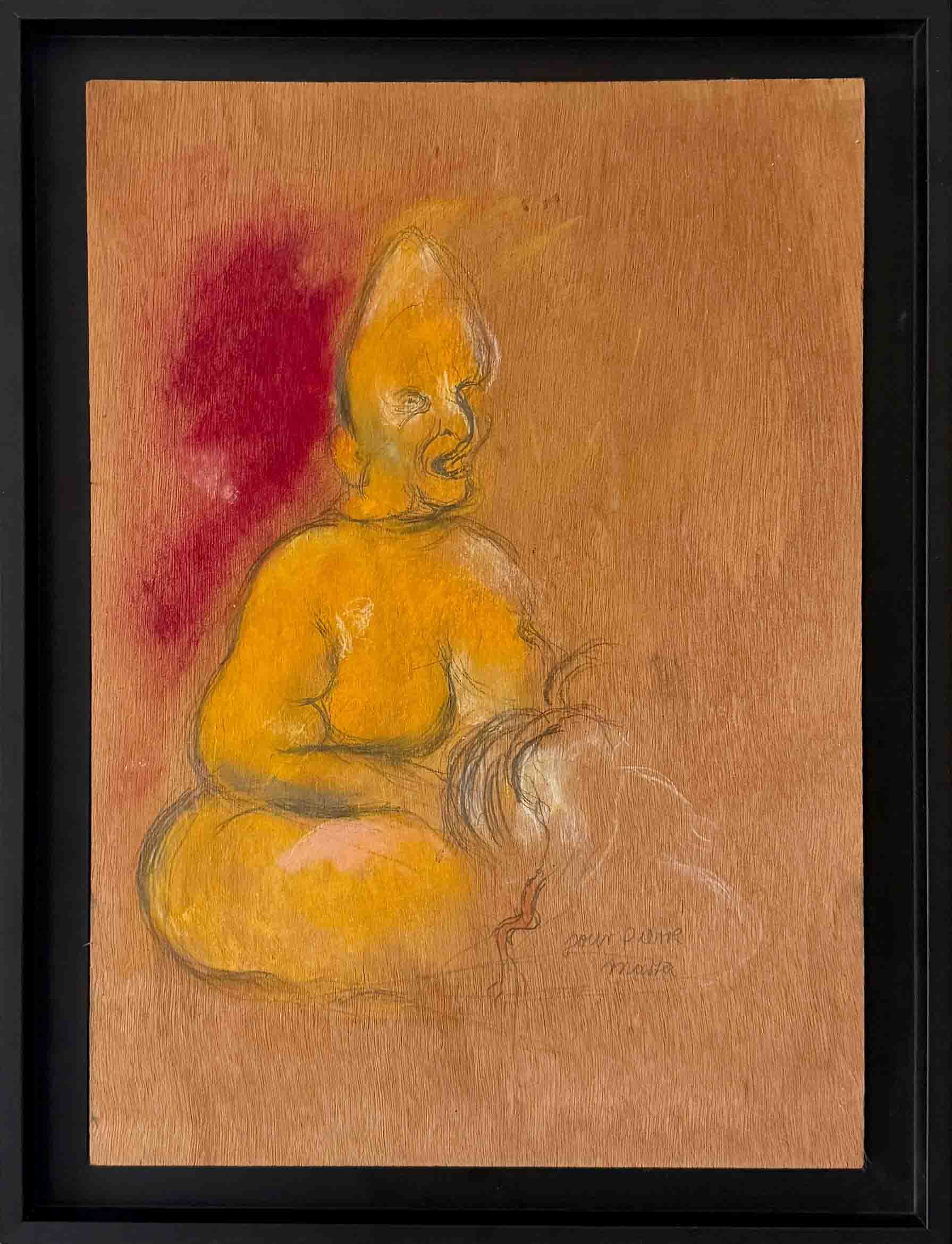 Martha Kuhn-Weber. La grosse nana. Achat expressionisme alleamand, achat art allemand