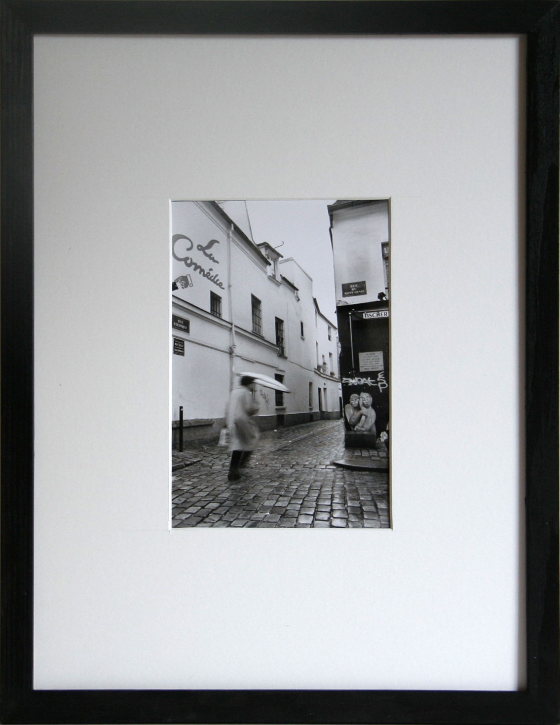 achat photographie art montmartre pluie due du mont cenis alberto ibanez