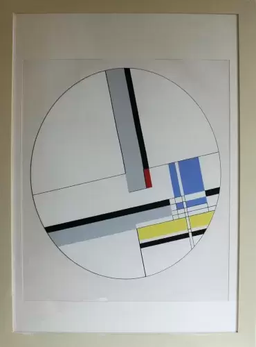 achat serigraphie Composition spatio-temporelle n.36 jean gorin