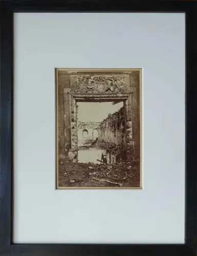 photographie art achat Incendie des Tuileries. Flaque.