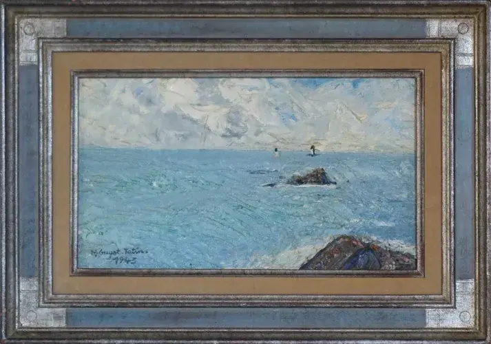 Tableau marine marguerite Guyot-Tatin achat art