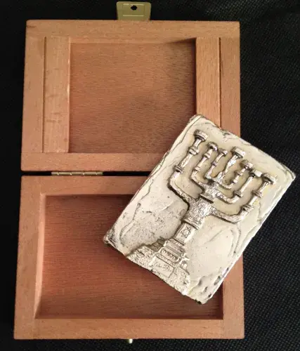 achat objet Médaille Menorat Hashalom de Salvador Dali