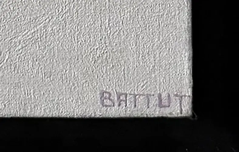 Michèle Battut. La main. Achat tableau, achat art moderne, achat art contemporain