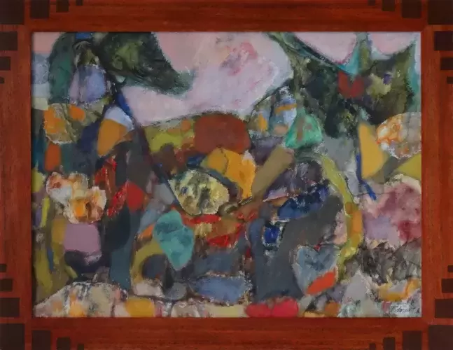 achat tableau peinture Paysage abstrait : Automne de Miloje Todorovitch