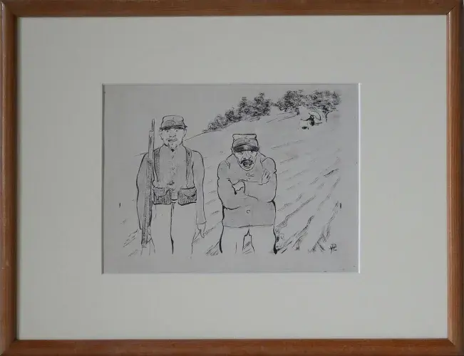 achat tableau dessin Pète-sec d'Hermann Paul
