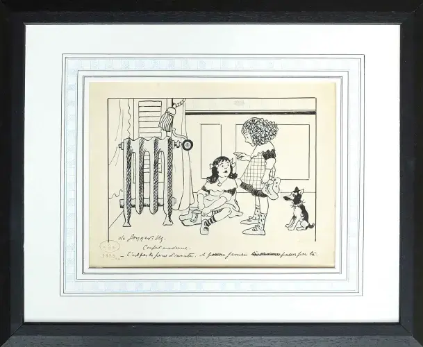 Dessin de presse humour Sonneville Noël achat cadeau décoration