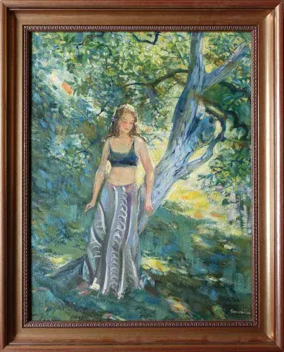 Tatiana Lushnikova. Réalisme russe achat tableau décoration art