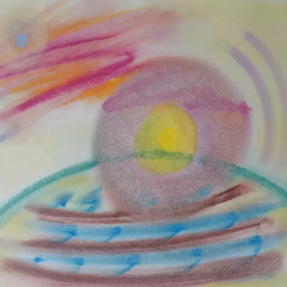 André Vernet. Pastel