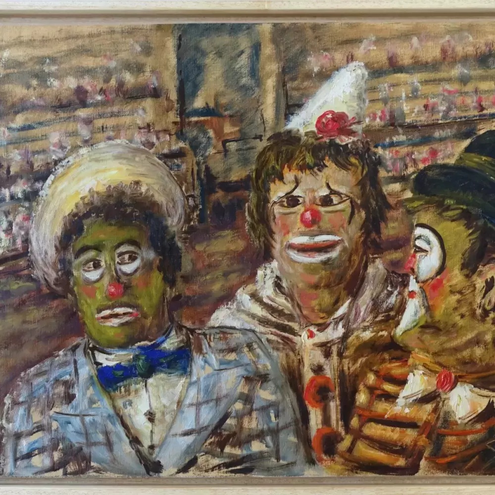 Felix Tisot. Les clowns
