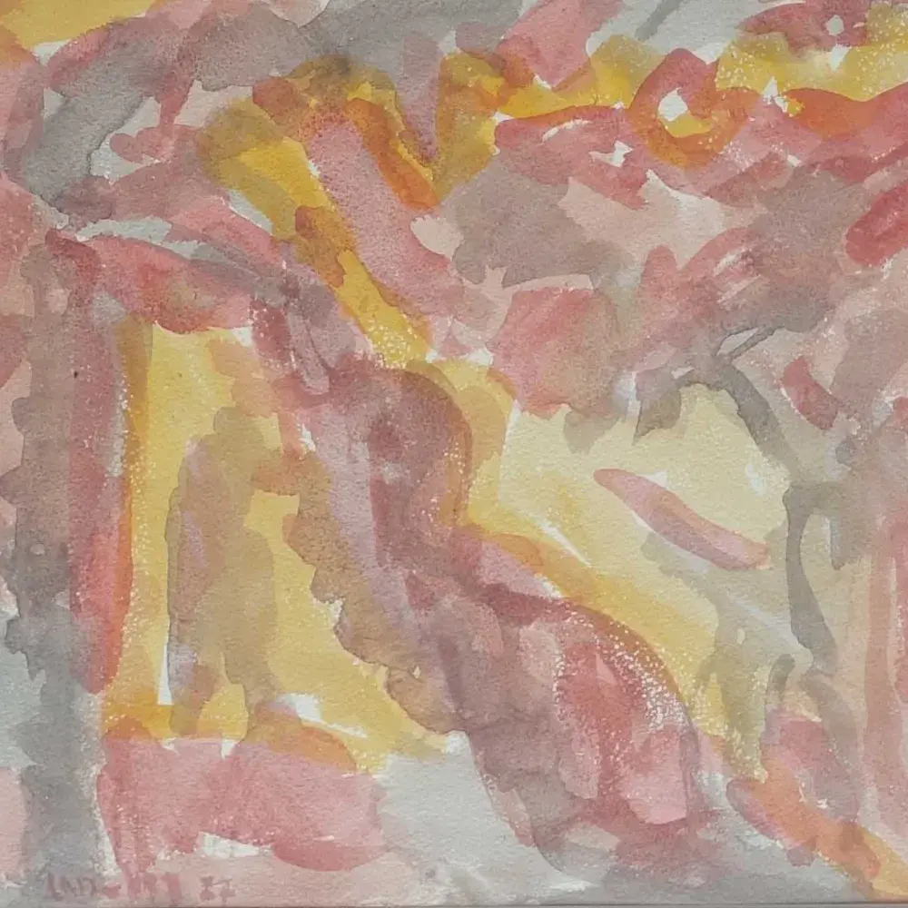 Lan-Bar. Aquarelle.
