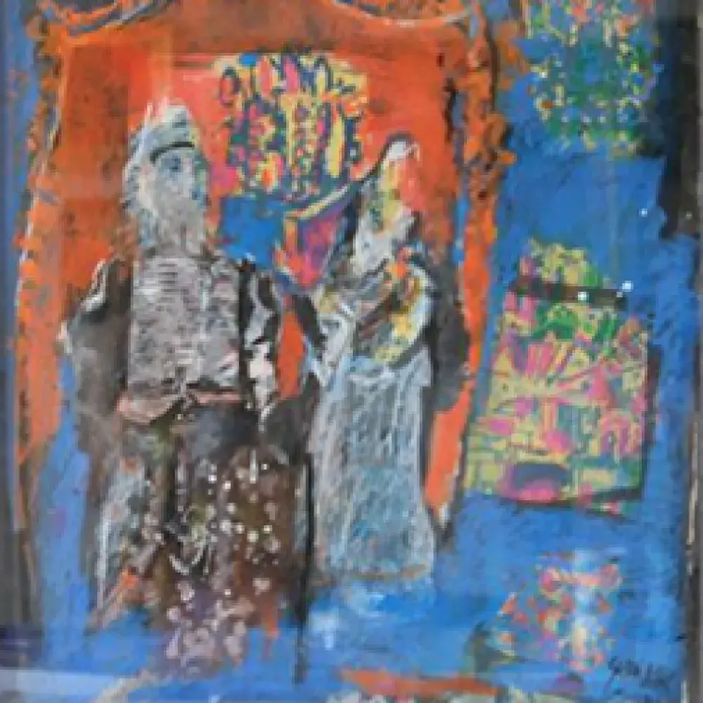 Yankel. Scène biblique.