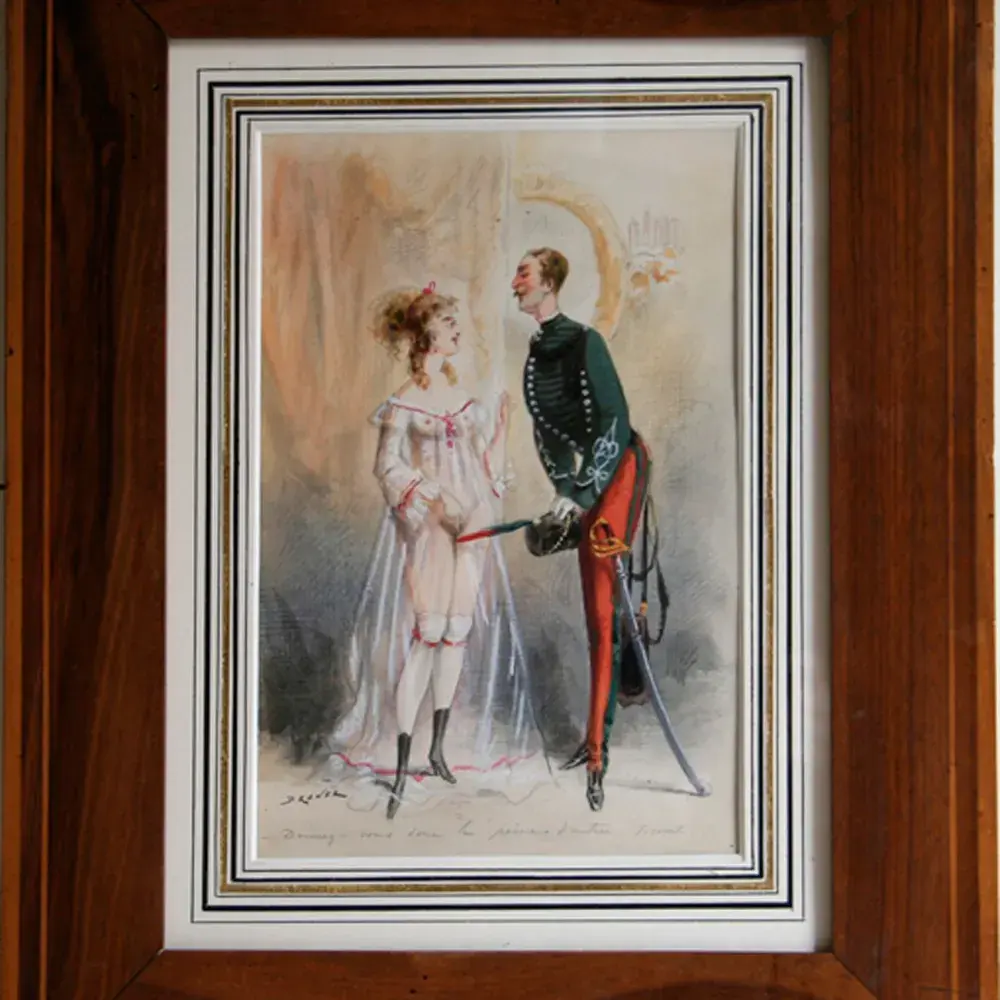 achat tableau peinture art Donnez vous la peine d’entrer Vicomte  de Draner