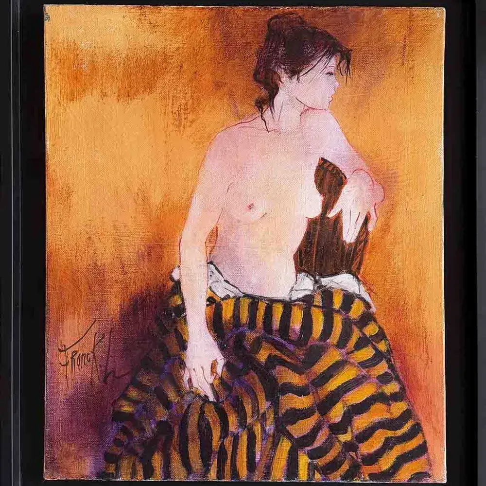 Franck L . La guêpe. Achat nu, achat tableau, achat art contemporain.