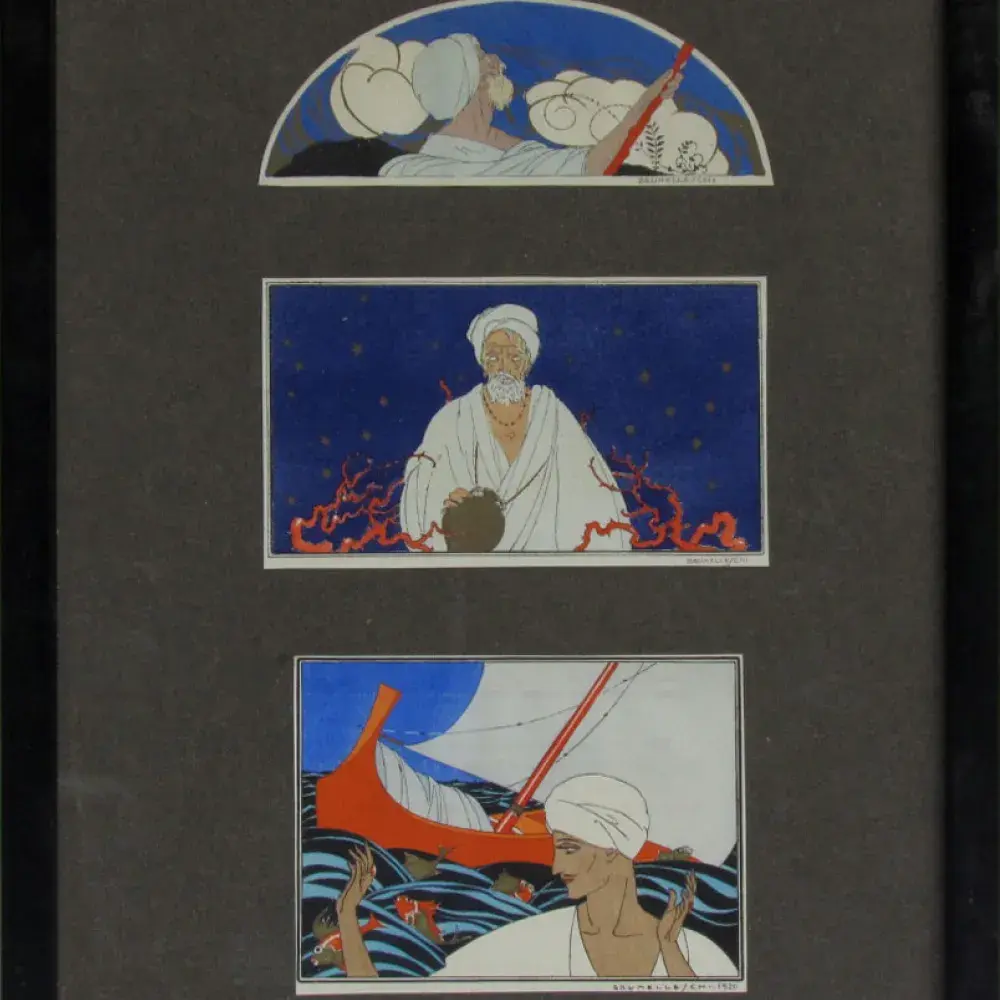 achat tableau Mille et une nuits : Les aventures de Sindbad le Marin 
