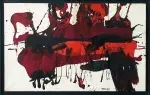 Corbassière Yves. Des rouges et des noirs. Achat art moderne, achat art abstrait, achat tableau pour décoration
