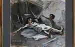 achat tableau peinture Après l'explosion de Raymond Feuillatte