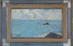 Tableau marine marguerite Guyot-Tatin achat art