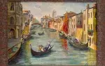 achat tableau peinture Venise Promenade en gondole de C. Shagdo