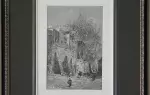 achat tableau peinture Rue Saint Vincent d'Alexandre Defaux